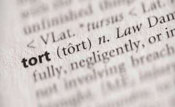 Definition of Tort Law