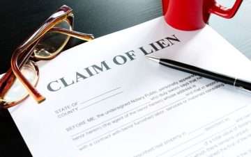 Claim of Lien Document